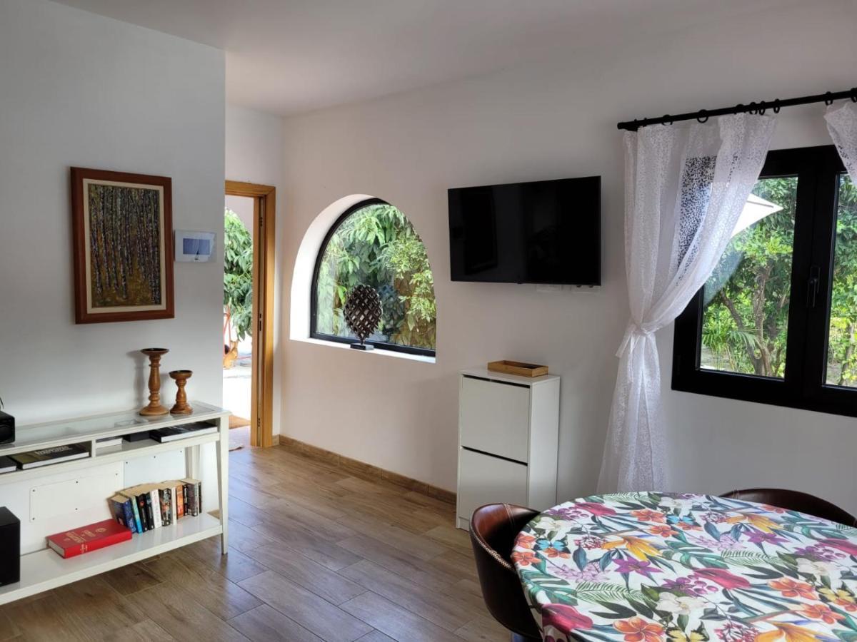Casa Con Piscina, High-Speed Wi-Fi Y Vistas Villa Santa Brigida  Luaran gambar