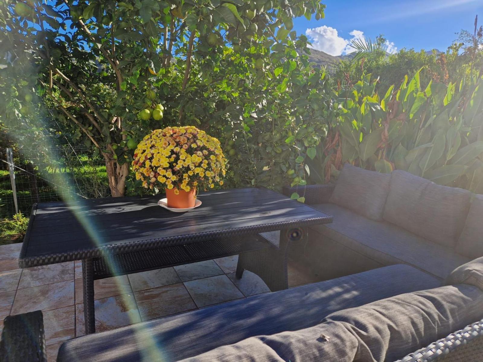 Casa Con Piscina, High-Speed Wi-Fi Y Vistas Villa Santa Brigida  Luaran gambar